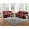 HomeStretch 188 Double Reclining Sofa