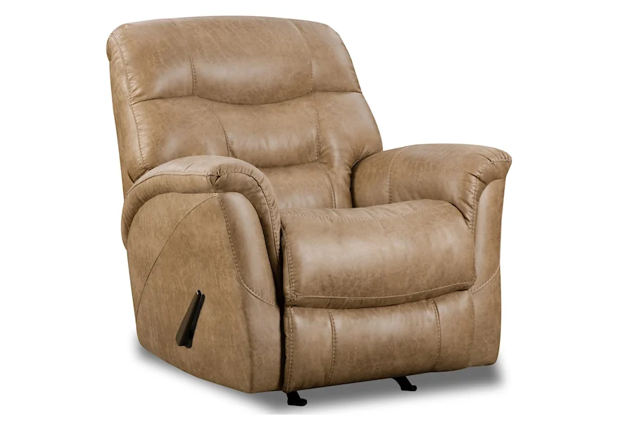 186 Rocker Recliner by HomeStretch at Powell's Furniture and Mattress