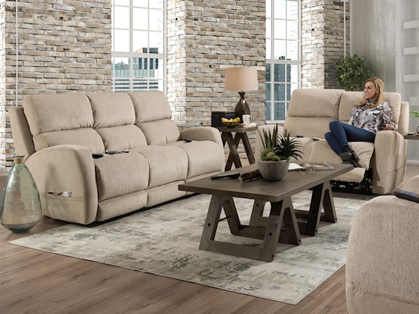 Power Reclining Living Room Group