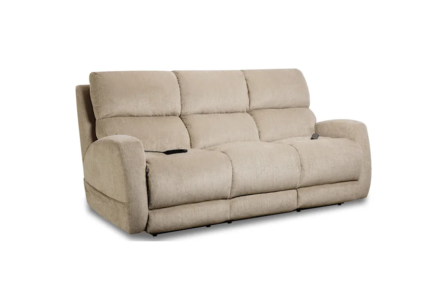 193 Double Reclining Power Sofa by HomeStretch at Rife's Home Furniture