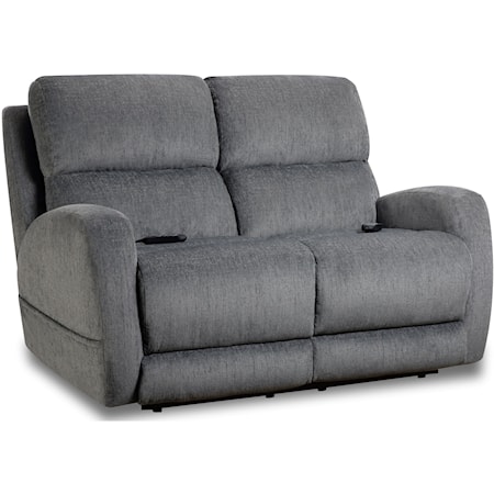 Casual Power Reclining Loveseat