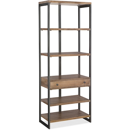 Casual Bookcase with Drawer