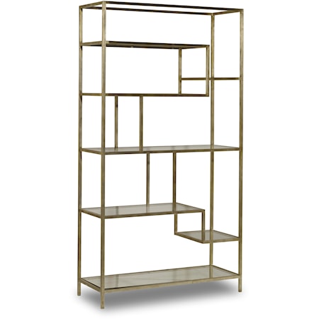 Contemporary Etagere with 7 Shelves