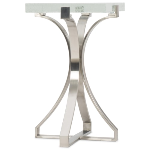 Contemporary Glass Side Table