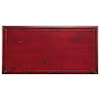 Hooker Furniture Melange Red Bombe Chest