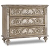 Hooker Furniture Living Room Accents Ornate Mirrored Chest