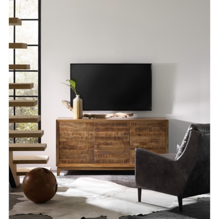 64 Inch Entertainment Console