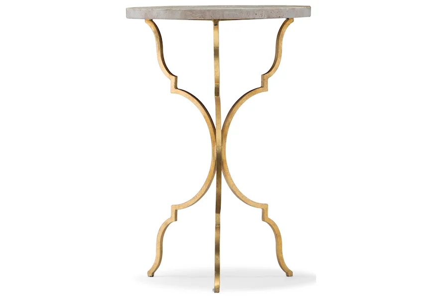 Living Room Accents Round Martini Table by Hooker Furniture at Alison Craig Home Furnishings