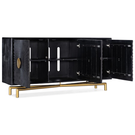 3-Door Entertainment Console