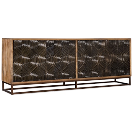 4-Door Entertainment Console