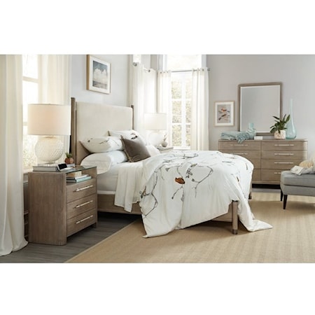 Transitional 5-Piece King Bedroom Set