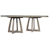 Hooker Furniture Affinity Rectangle Pedestal Dining Table