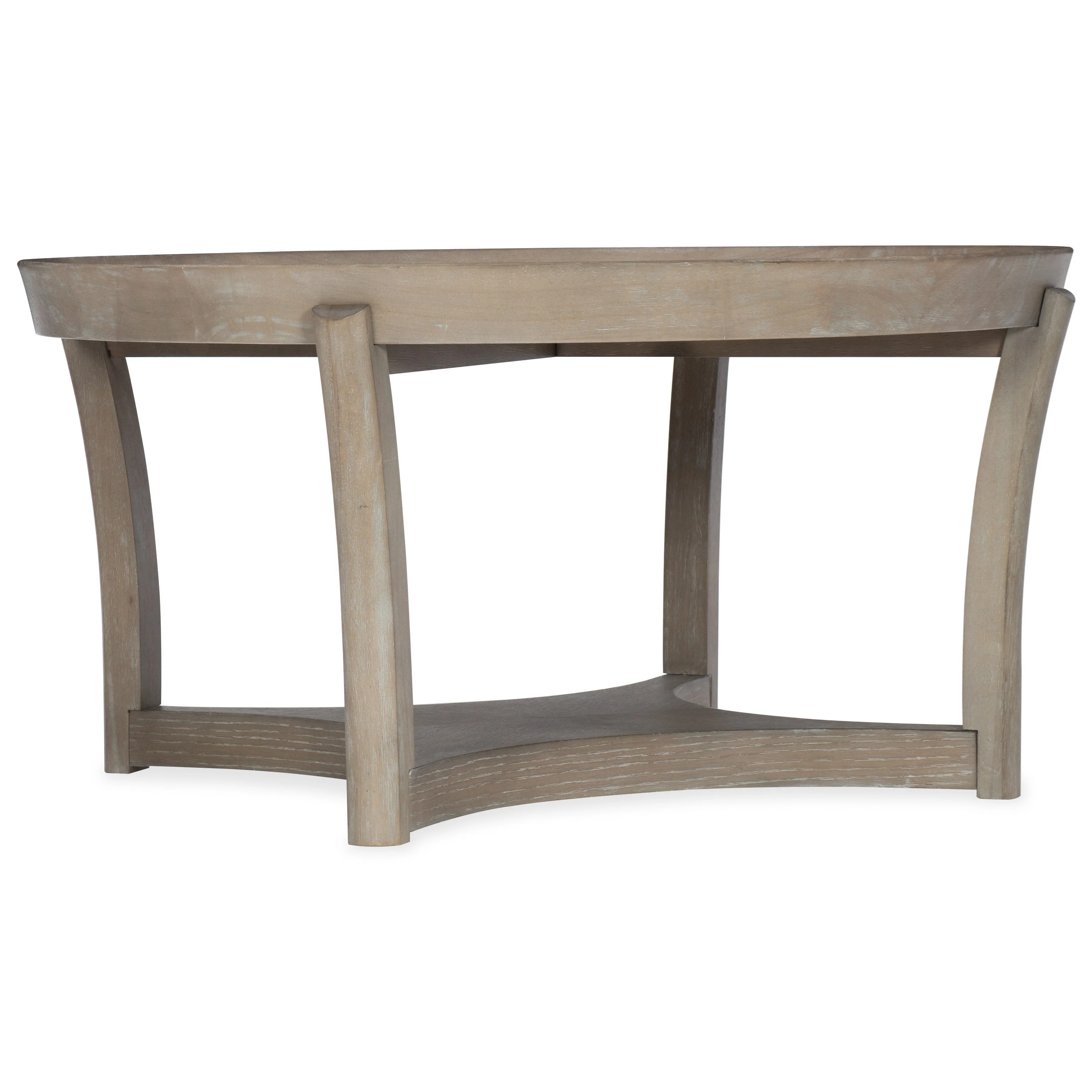 Hooker Furniture Affinity 605080111GRY Transitional Round Cocktail