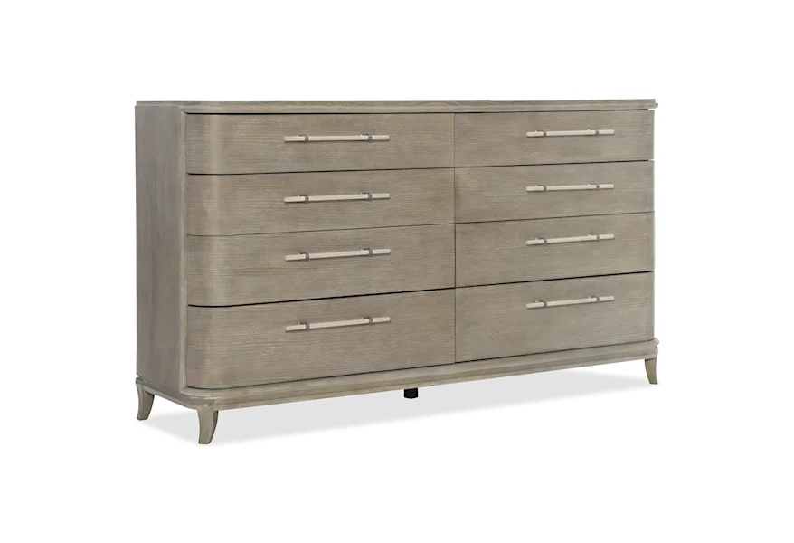 Affinity 8 Drawer Dresser by Hooker Furniture at Gill Brothers Furniture