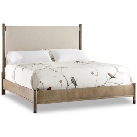 California King Upholstered Bed