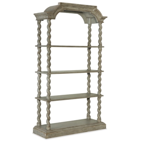 4-Tier Lettore Etagere