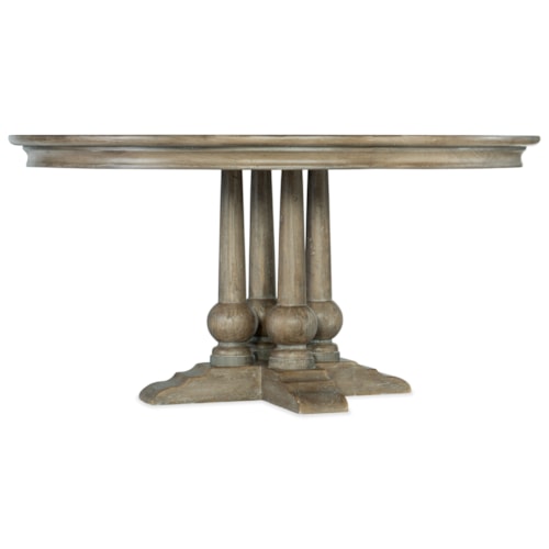 Del Mondo 60in Round Dining Table