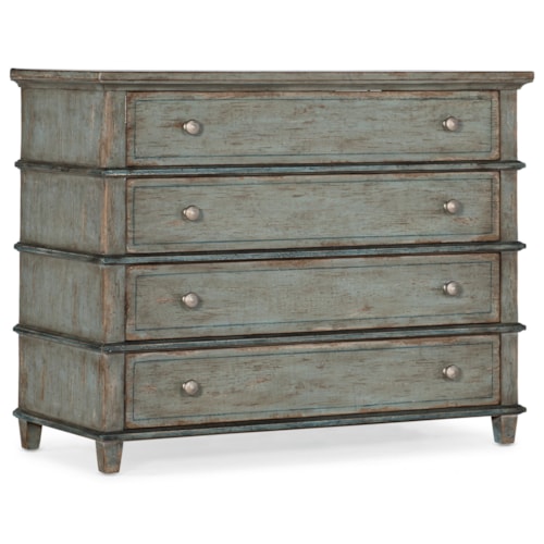 Transitional Costiere 4-Drawer Chest