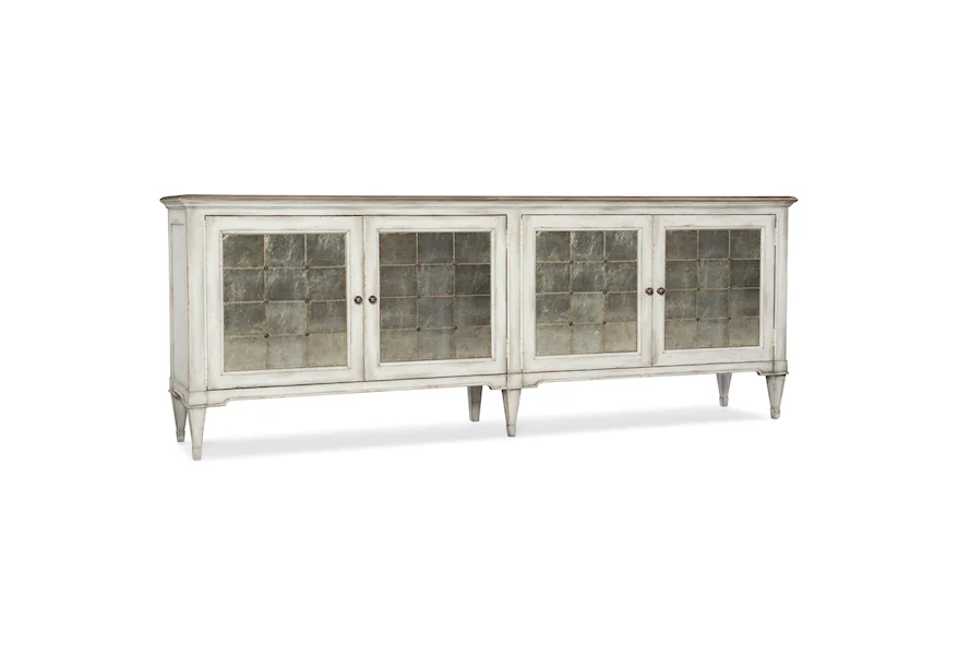 Arabella Four-Door Credenza by Hooker Furniture at Alison Craig Home Furnishings