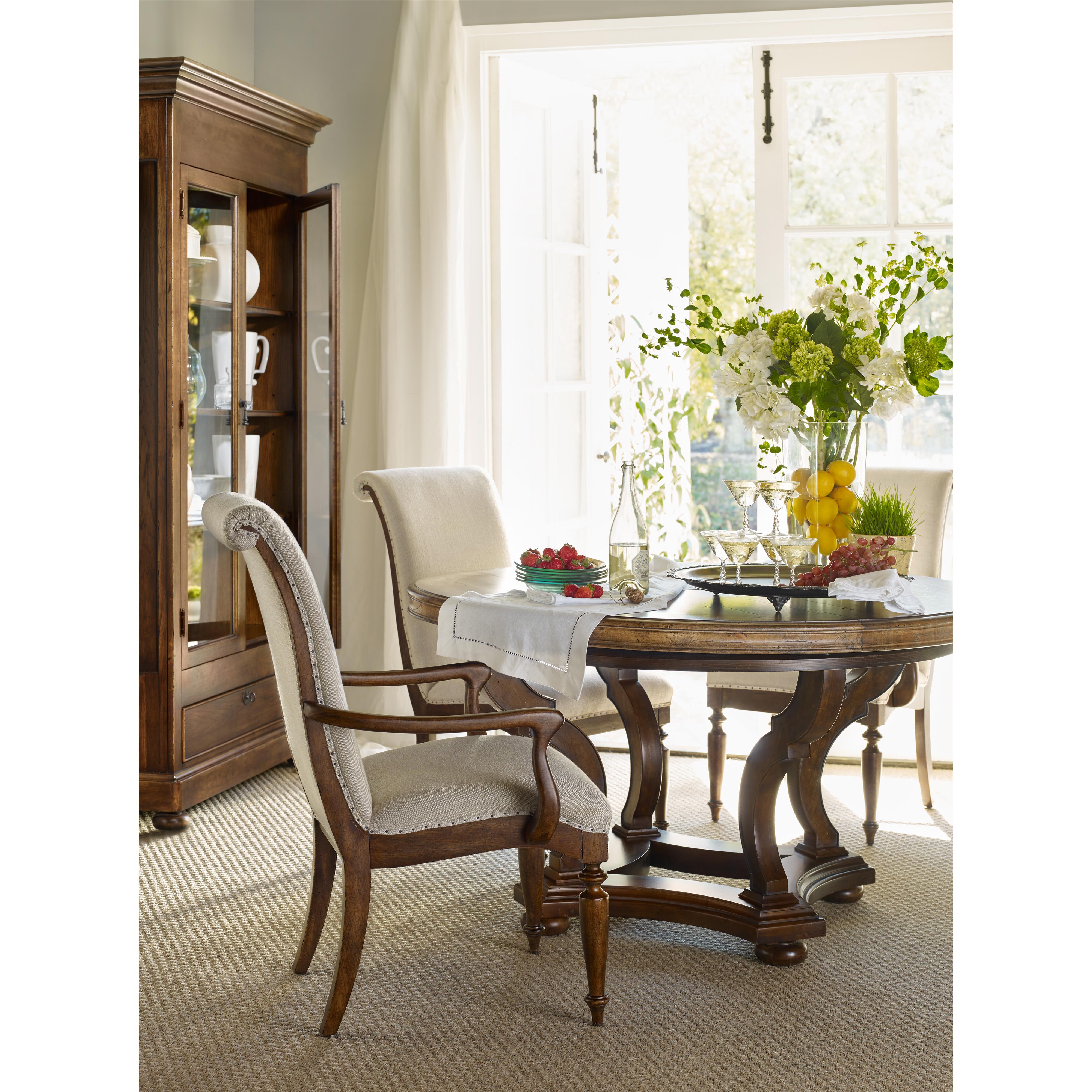 Hooker Furniture Archivist 544775410 Upholstered Side Chair with