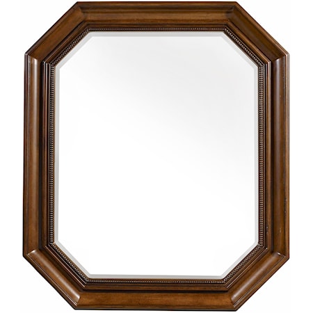 Octagonal Portrait Mirror