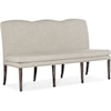 Hooker Furniture Beaumont Upholstered Dining Bench