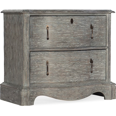 Two-Drawer Nightstand