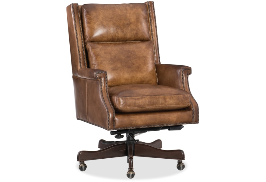 Hamilton Home Beckett Transitional Home Office Swivel Chair with