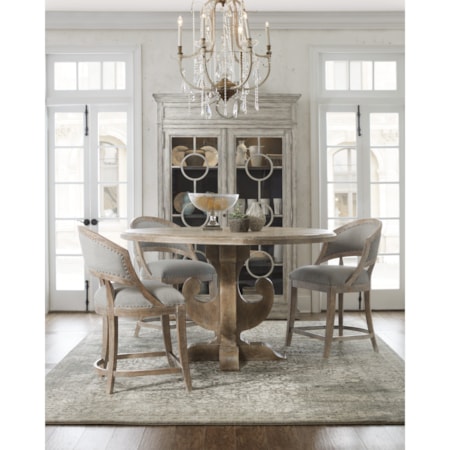 Upholstered Counter Stool