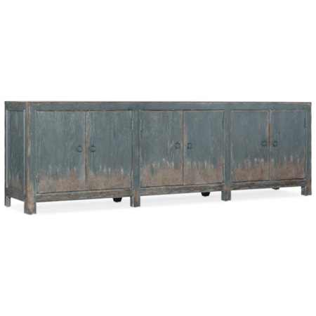 6-Door Media Console