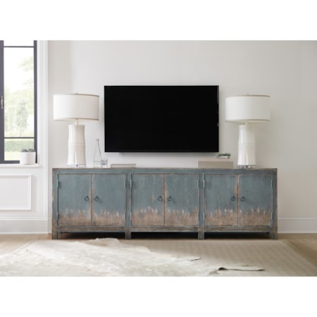 6-Door Media Console