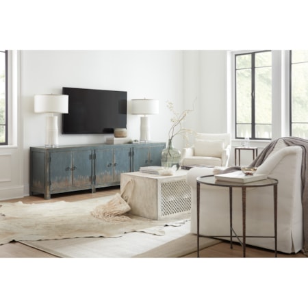 6-Door Media Console