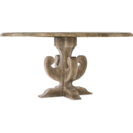 Ascension 60in Wood Round Dining Table