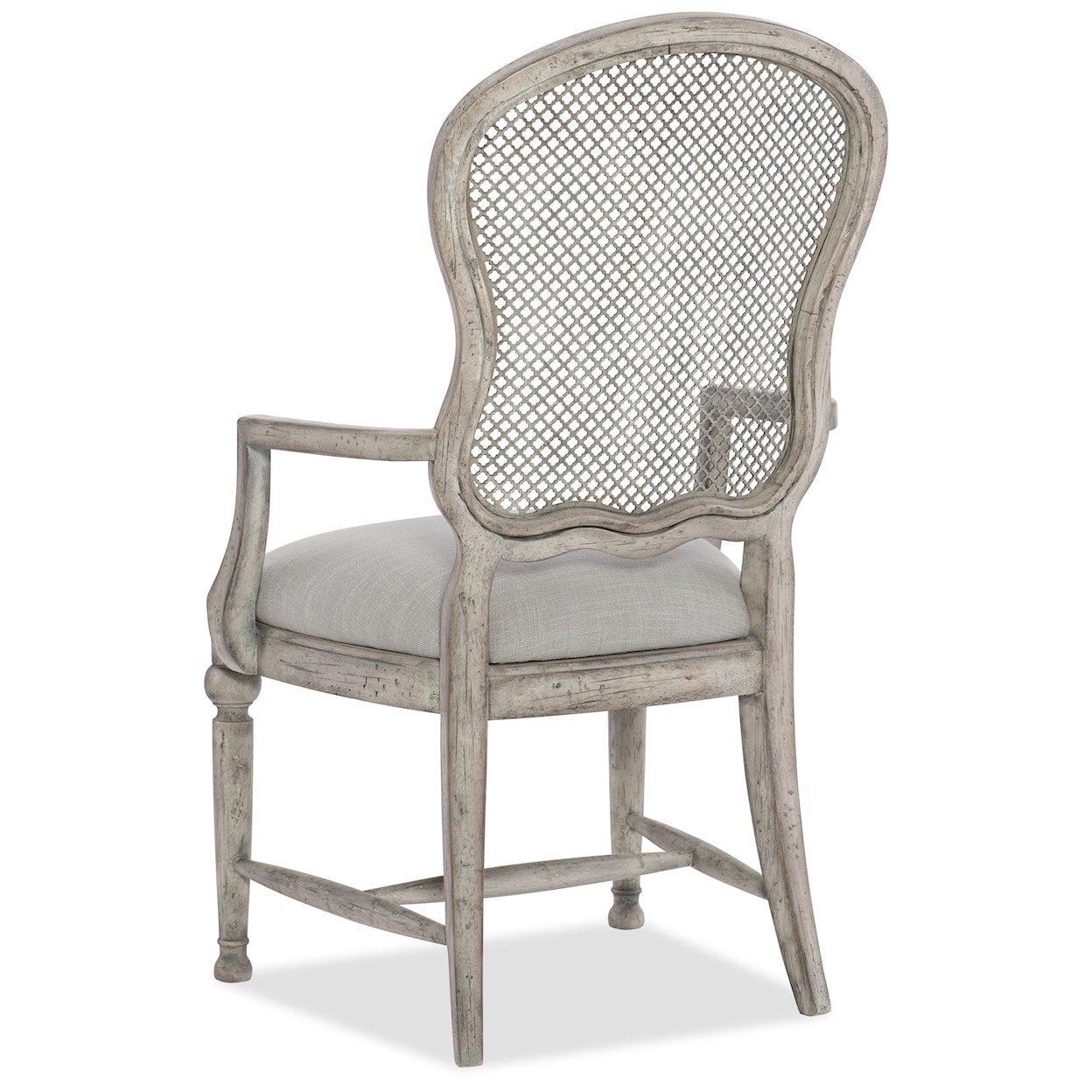 Hooker Furniture Boheme Metal Back Arm Chair