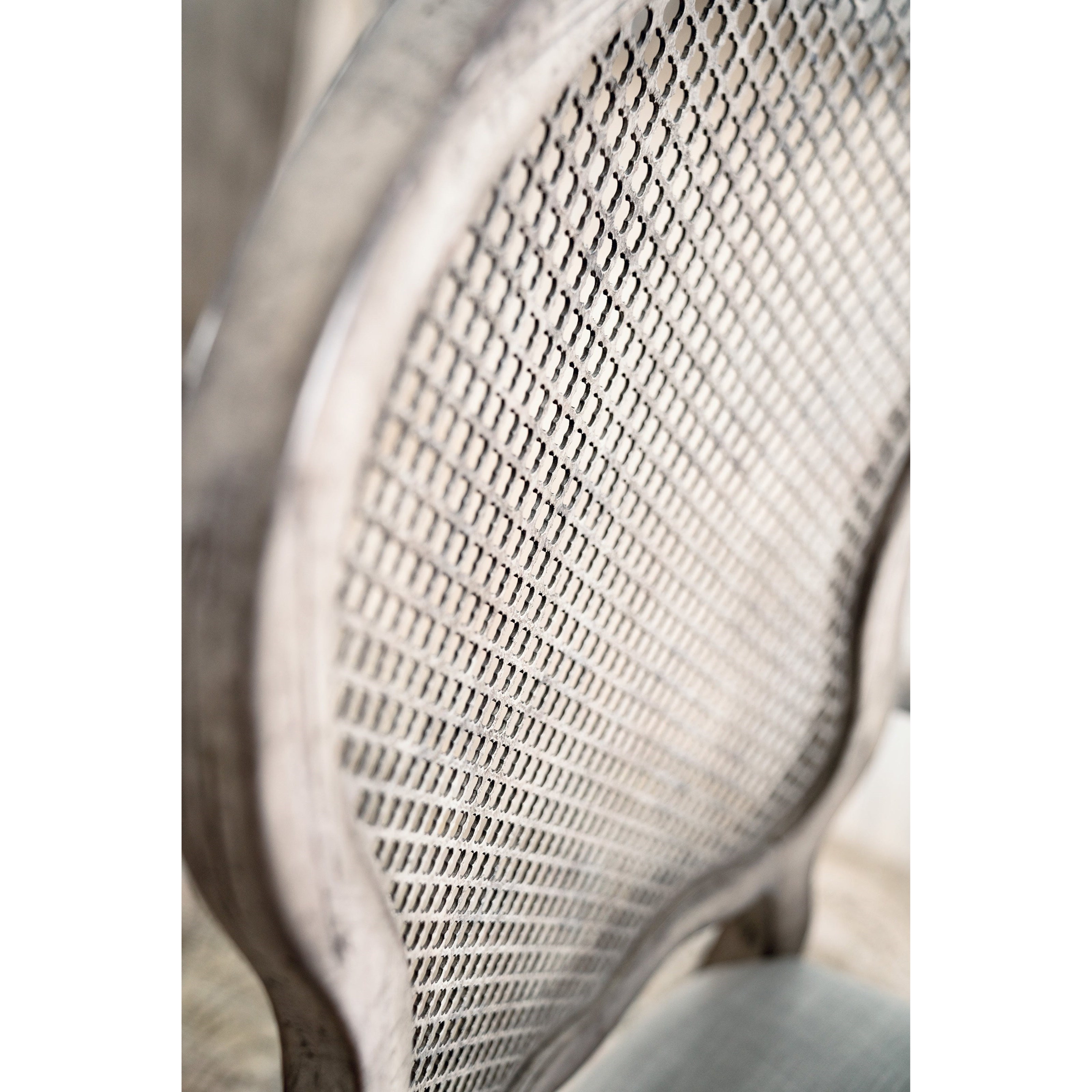 Metal Back Side Chair