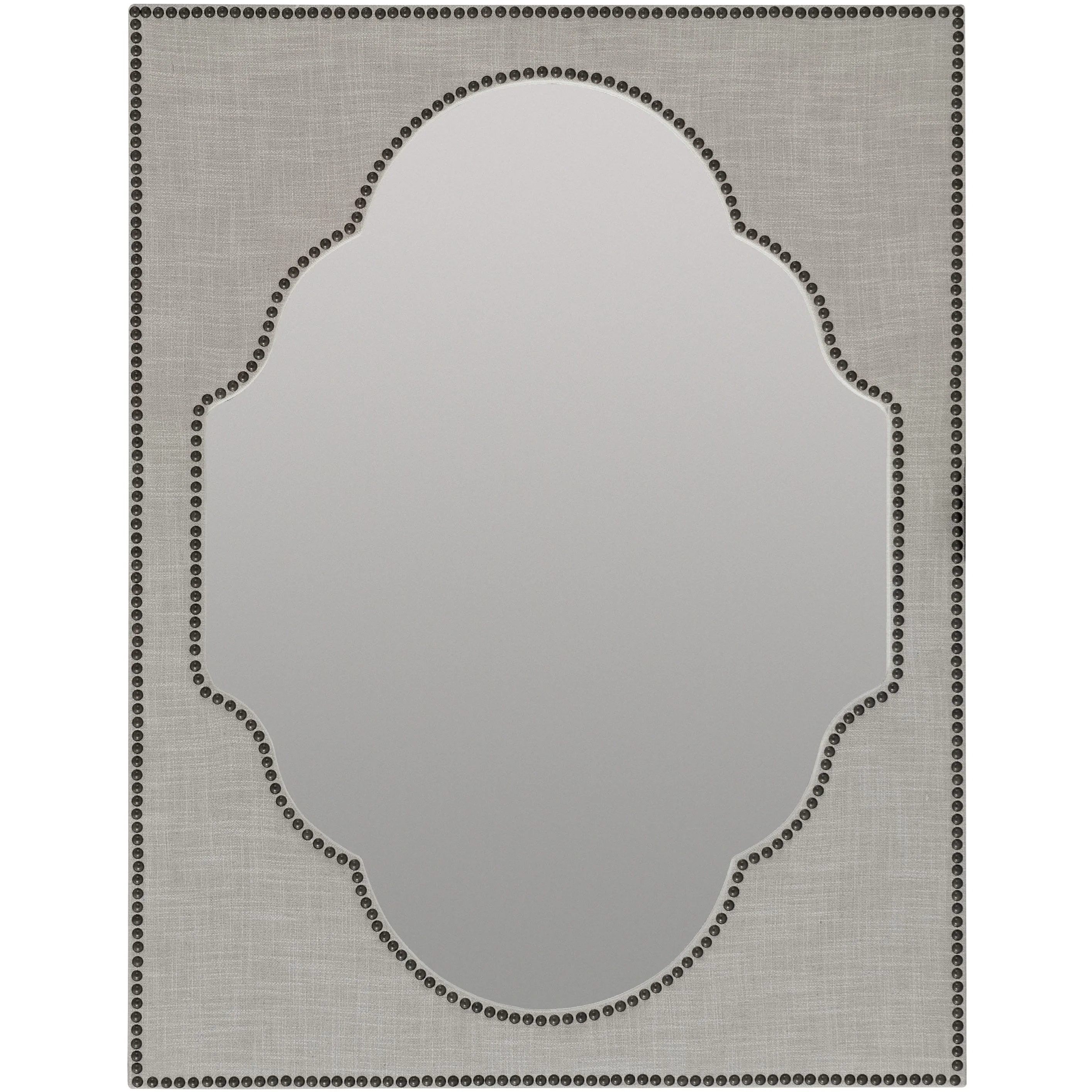 Hooker Furniture Boheme 527865177 Nourmand Linen Wrapped Mirror