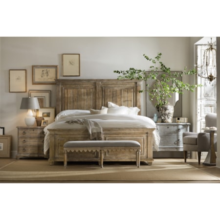 Nourmand Linen Wrapped Mirror