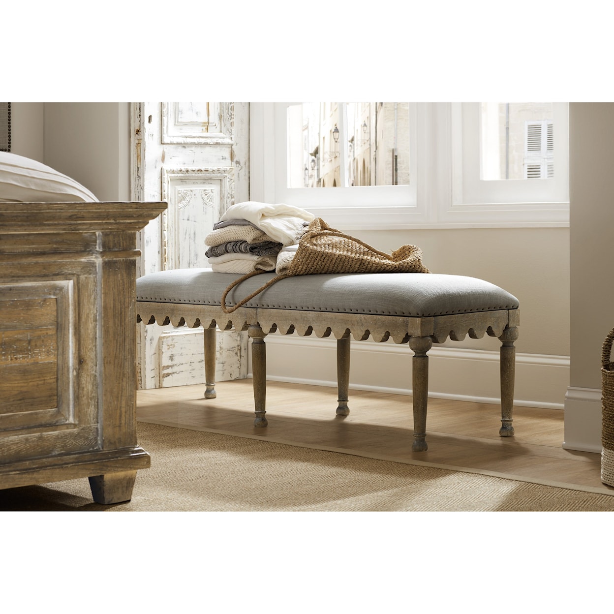 Hooker Furniture Boheme Bed Bench