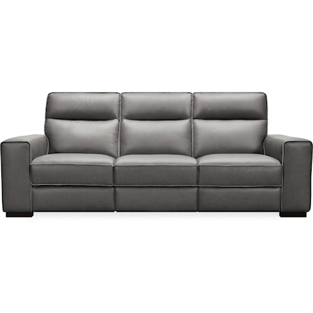 Leather Power Reclining Sofa