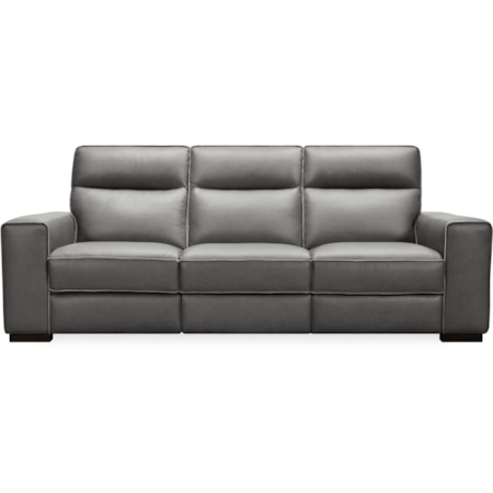 Leather Power Reclining Sofa