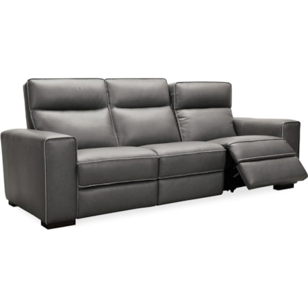 Leather Power Reclining Sofa