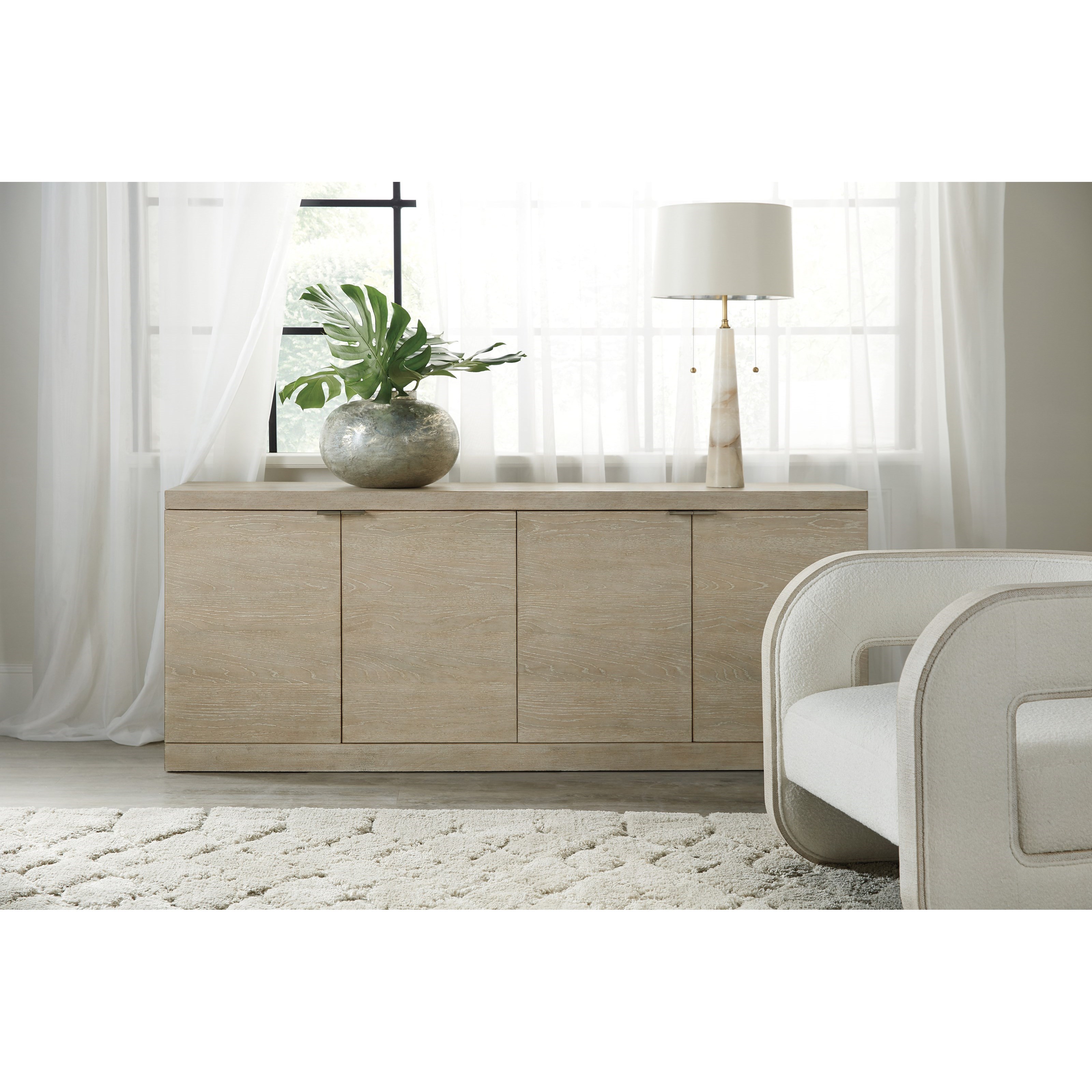 Hooker Furniture Cascade 6120 55476 80 Contemporary Credenza with