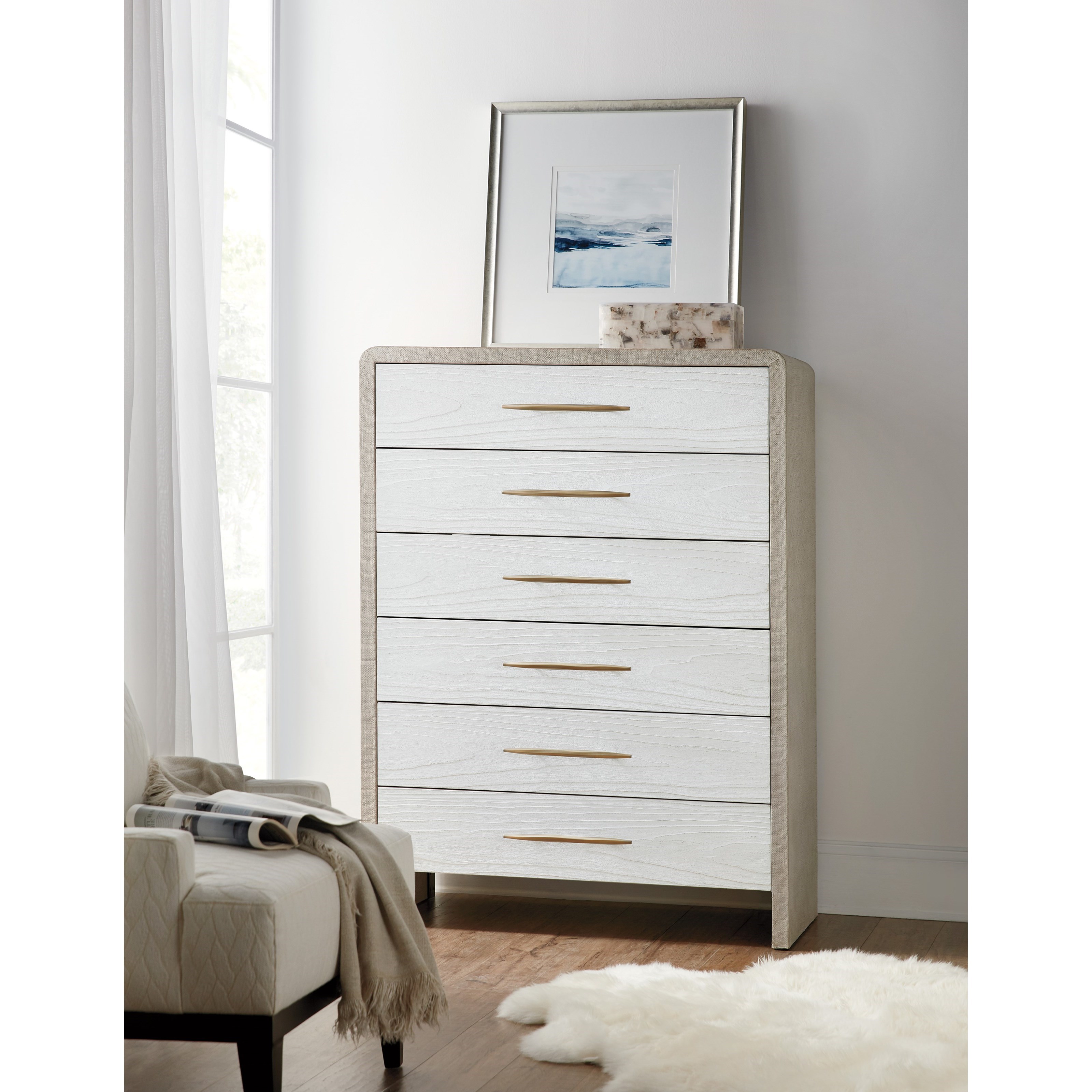 Hooker Furniture Cascade 61209001005 Contemporary Drawer Chest with
