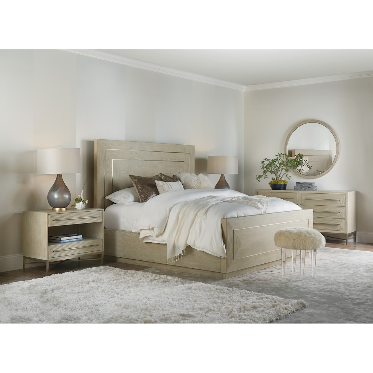 Hooker Furniture Cascade King Bed