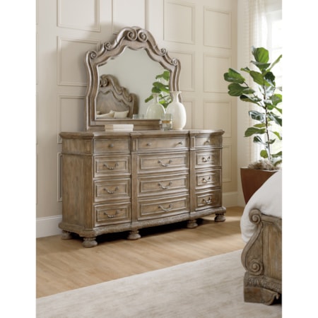 12-Drawer Dresser