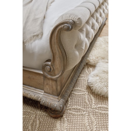 King Tufted Bed