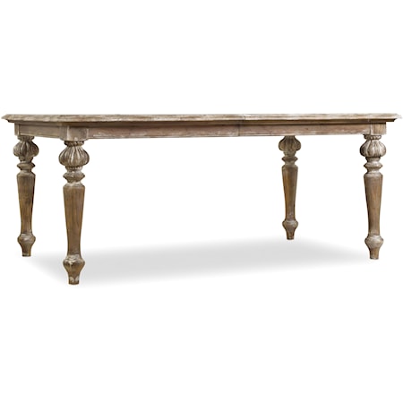 Rectangle Leg Dining Table