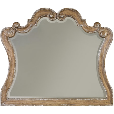 Dresser and Mirror Set