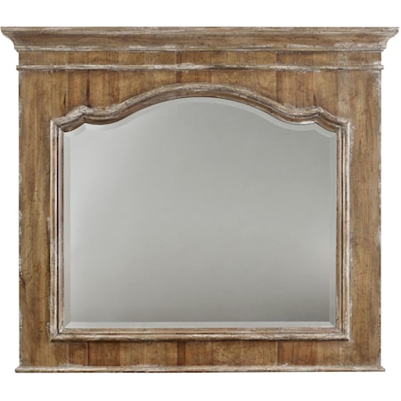 Mirror with Crown Molding