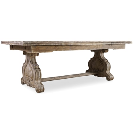 Refectory Rectangle Trestle Dining Table